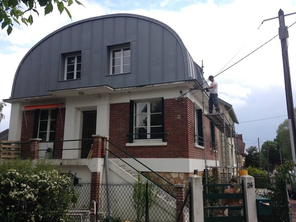 Toiture en zinc